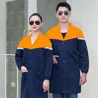 Оранжево -цвета тибетское синее пальто