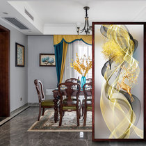Modern Minimalist Art Glass Living Room Screen Bedroom Partition Wall Home Decoration Double-sided Light Transmission Frosted Starter Genguan