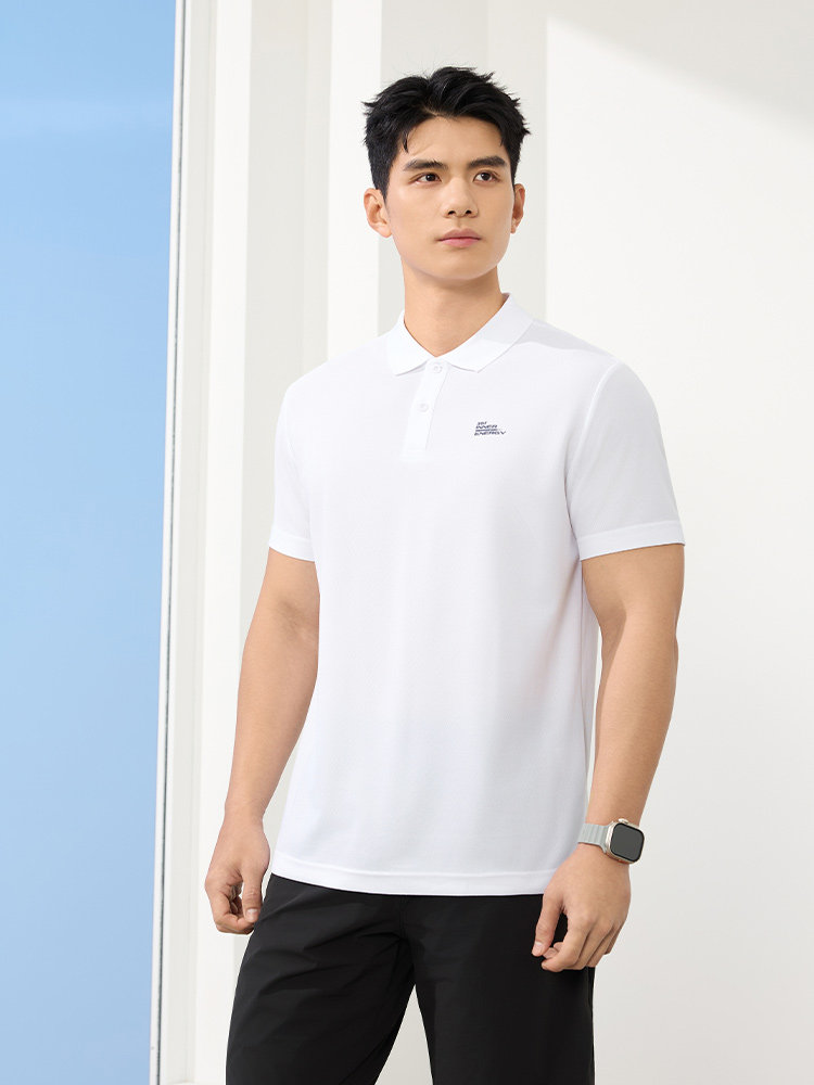 361度 26年夏季新款 吸湿速干 男式T恤短袖Polo衫 双重优惠折后￥49.99包邮 多色可选 淘金币可抵扣￥1.59