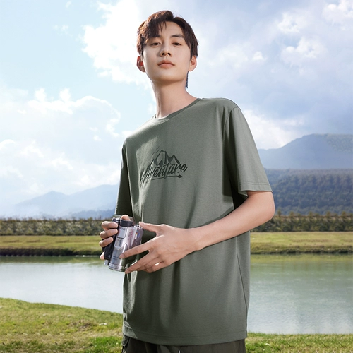 361, мужская летняя дышащая футболка подходит для мужчин и женщин для отдыха, «Холодное сердце», короткий рукав, оверсайз