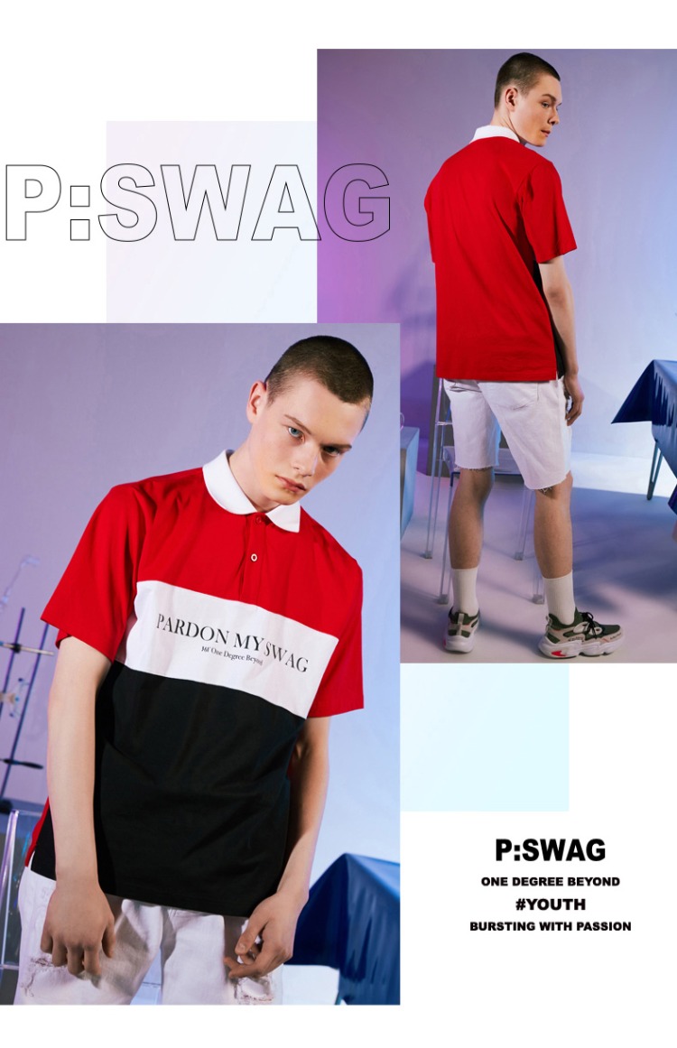 361 áo thể thao nam tay ngắn 2019 màu tương phản mới thoáng khí áo polo 361 độ lỏng áo thun cotton nam - Áo polo thể thao áo polo dior