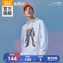 (Gundam joint) 361 degrees sweater mens new pullover sweater autumn fashion mens sportswear