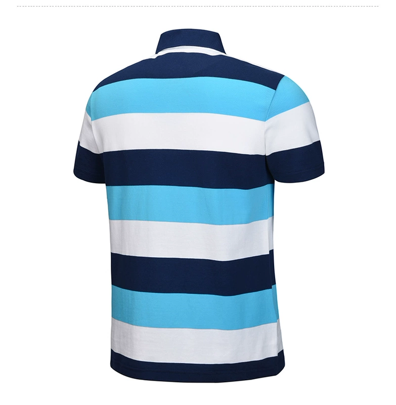 361 độ ngắn tay ẩm độ ẩm wicking nam thường xuyên ve áo mùa hè tinh khiết thể thao áo sơ mi POLO 551724125