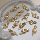 Подвеска, серьги, ожерелье, аксессуары, 14 карат, золотой цвет, DIY