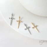 Медный глянцевый цирконий, подвеска, серьги, ожерелье, аксессуары, золотой цвет, микроинкрустация