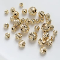 14K золото 5 мм {10 штук}