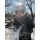 Синий дельфин ins, корейский стиль, меховой цельный пуховик с большими лацканами, кружевной свободный повседневный пуховик parker, зимняя куртка mini 2