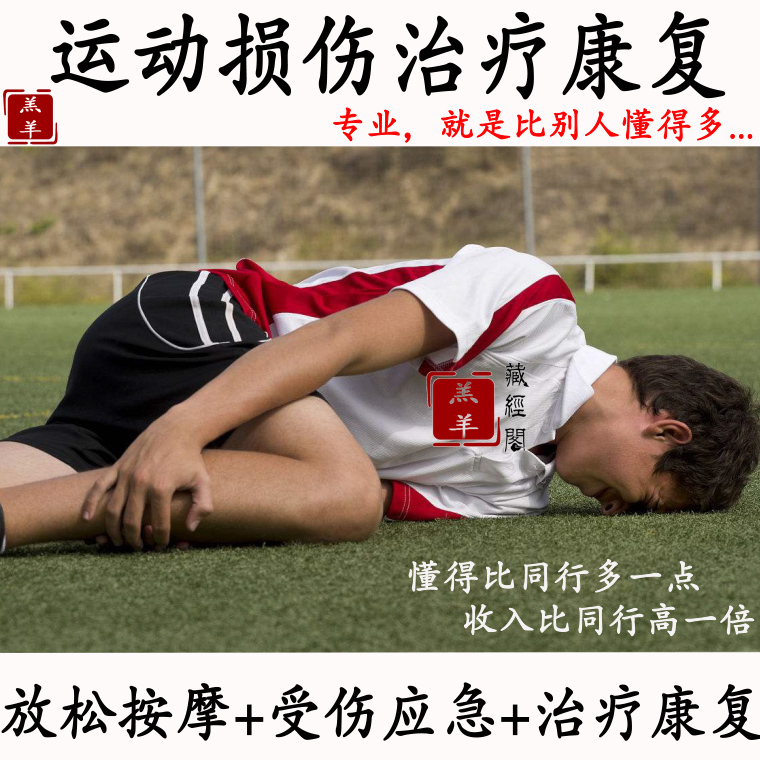 Sports Injury Taekwondo Basket Football Injury Restoration Rehabilitation Relaxation Massage Pushback Tactics Emergency Handling Measures