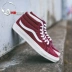 Giày Vans / Quạt SK8 MID Giày thể thao nam màu xanh lá cây cổ điển dành cho nam và nữ Giày thông thường VN0A3MV8U8L giày thể thao nam  Dép / giày thường