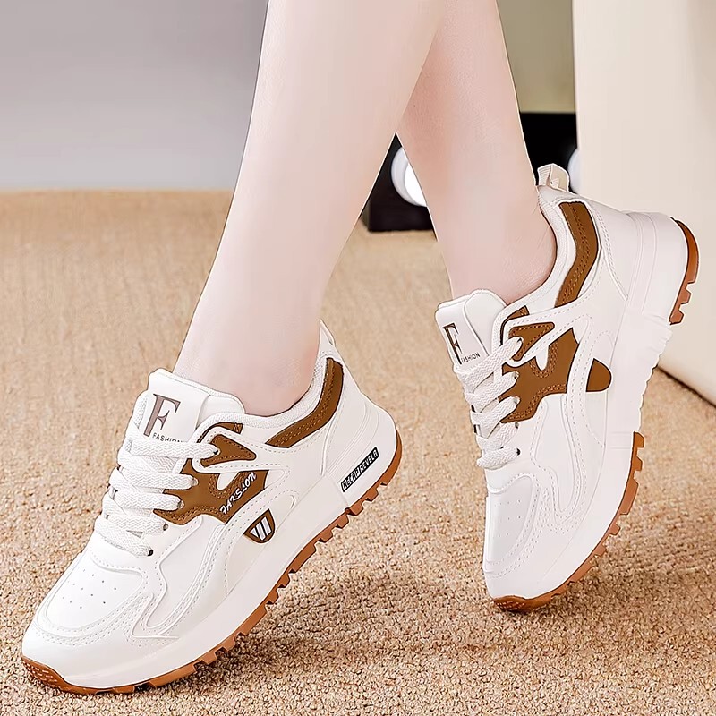 Official Website Qiao Zhou Women's Sneakers 2026 Autumn New Casual Versatile Running Shoes Non-Slip Soft Sole Versatile Running Shoes Official Website Qiao Zhou Women's Sneakers 2026 Autumn New Casual Versatile Running Shoes Non-Slip Soft Sole Versatile Running Shoes