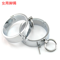Smen supplies female couples adjust sex toys bundled handcuffs shackles stainless steel metal fixed hands and feet