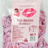 海亿 Поцелуй мягкое сердце -без сахара без сахарной морской соль роза Личи Жасмин Ананасовый купочка Hi Candy Snack