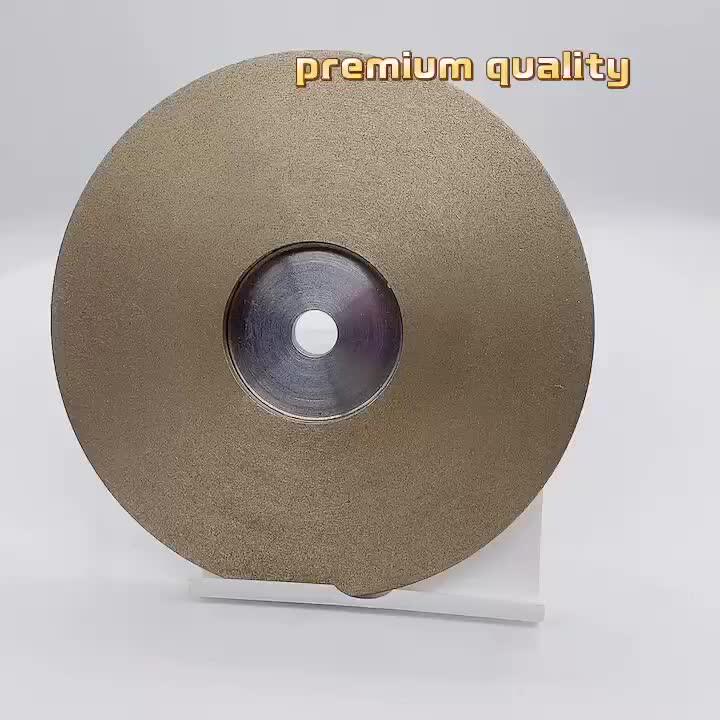 Sintered Lap Diamond Grinding Disc Aluminum Bond Flat Lapping Disc For