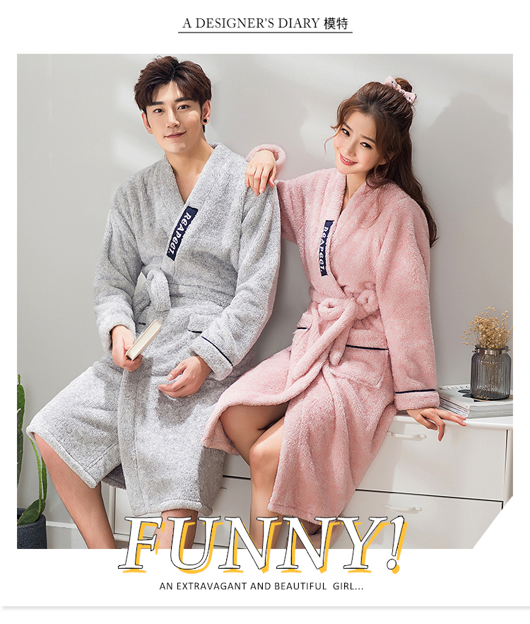Đồ ngủ nam cực nam mùa đông nhung san hô nhung dày cộng với đồ ngủ nhung ấm flannel dịch vụ dài tay đồ bộ ngủ