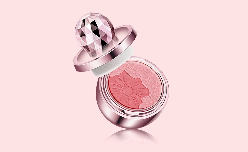 Thái Lan Mistine seal blush hoa 漾 màu rouge dầu và mồ hôi lâu trôi nhập khẩu chính hãng - Blush / Cochineal phấn má dạng thỏi