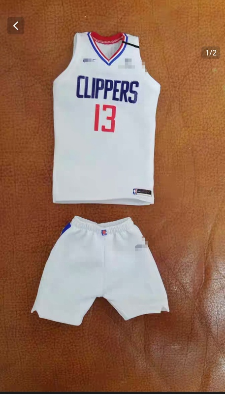 Shop Owner LAOSHU Compatible with 1/6 Eb Enterbay Action Figure Paul George Clippers Jersey