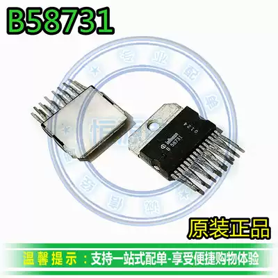 B58731 Original integrated circuit Automotive motherboard fuel injection driver IC chip ZIP-15
