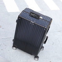 Ретро зеркальный алюминиевый рамка (честь черного)