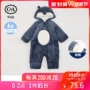 C & Một bé trai quần áo trẻ em Shu cotton nhung dày Quần áo cotton cho bé bộ quần áo bó sát Cáp Nhĩ Tân mùa đông CA200212581 - Áo liền quần shop quần áo trẻ em đẹp
