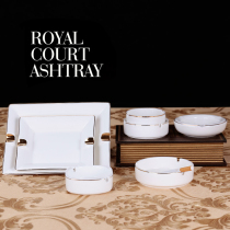 European high-grade Phnom Penh ceramic ashtray Hotel restaurant Hotel household small medium and large ashtray toothpick tube