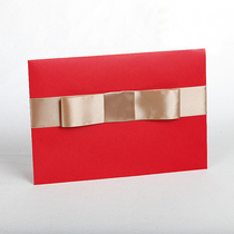(16 x23cm)A5 gift envelope high-end gift certificate set bow birthday invitation invitation letter