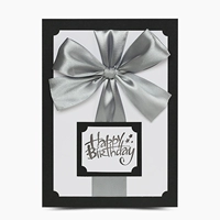 Серебряный серый [с днем ​​рождения по умолчанию]