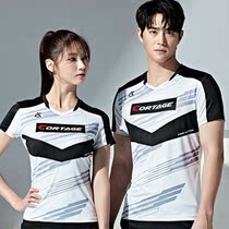 2022 New Pint Korea Pepole Light Brand CA5 Badminton Suit Men And Women Speed Dry Short Sleeve Sweat