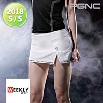 Spring Summer 2018 new PGNC badminton suit PEGGY Pecot ExtremeLy Cool Dry Breathable Sports Primer Skirt