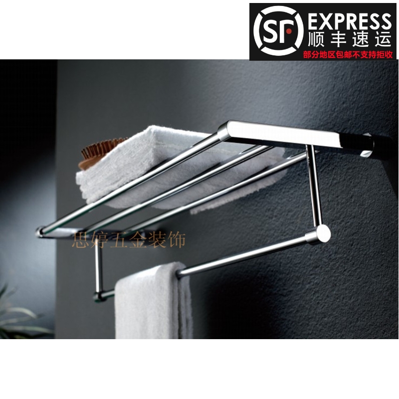 Emeco bath towel rack WY0910 copper bathroom hardware pendant Double bath towel rack Towel rack double bath towel rack