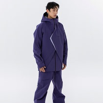 YAKKY2425 new spot blade dark purple purple blade snowboarding suit for men and women 3 overalls suit