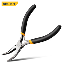 Powerful tool 5-inch mini curved nose pliers diy handmade model jewelry small portable pliers DL103005