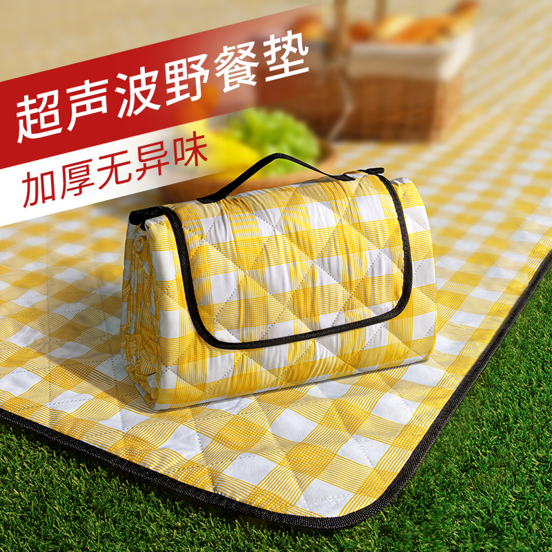 Picnic mat moisture-proof mat thick outdoor floor mat portable outdoor camping cooker waterproof spring tour cushion folding tent