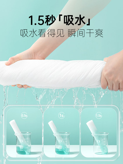 医护级洗脸巾一次性洗面洁面压缩毛巾加厚干湿两用便携小包旅行装