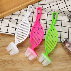 Multifunctional kitchen rice spoon, rice drain baffle, rice sieve, creative plastic mixing rod rice smelting tool