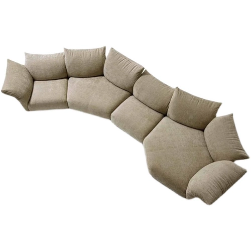 Ткань, регулируемый современный и минималистичный диван