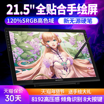 Gaoman G22 Digital Screen, Hand-Drawing Screen, Computer Drawing Screen, Drawing Screen, Handwriting Screen, Lcd Digital Tablet, Hand-Drawing Tablet