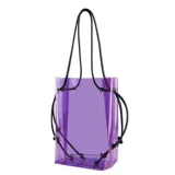 Летнее пляжное вместительное и большое ведро из ПВХ, вместительная и большая сумка на одно плечо, модный универсальный рюкзак