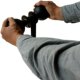 Finger Strength Forearm Strength Trainer Forearm 0kg Bar Weight-Bearing Rope Arm Exercise Fitness Wrist Ball Roll Strap