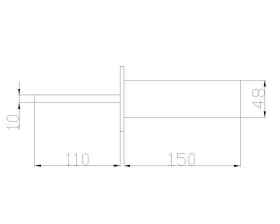 Fitness Equipment Accessories Weight Rack Pin External Bell Rack Single Unit Can Support 15kg