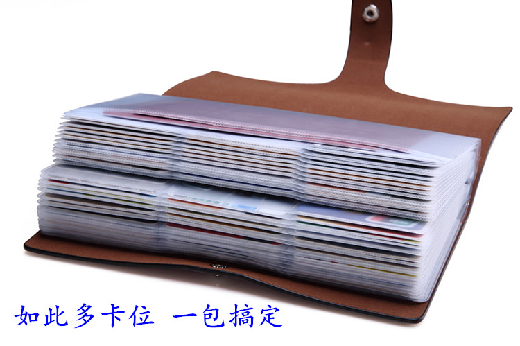 Gói thẻ mới Gói thẻ phụ nữ bộ thẻ đa năng cho nam nhiều người có thẻ bằng lái xe lớn ví cầm tay nam lv
