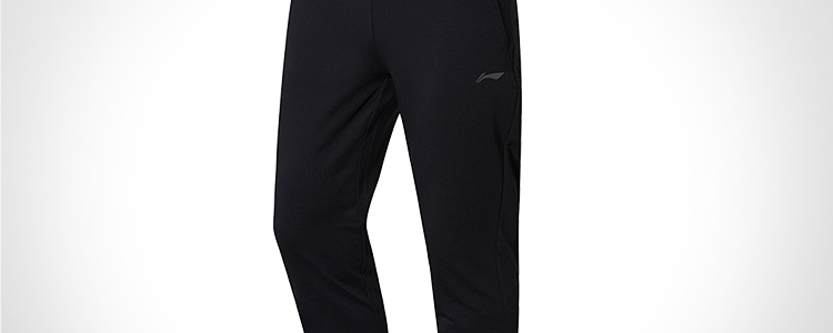 Li Ning Wei quần nam mới đào tạo hàng loạt quần nam bằng phẳng đan quần bó sát AKLN241 quần gym nữ