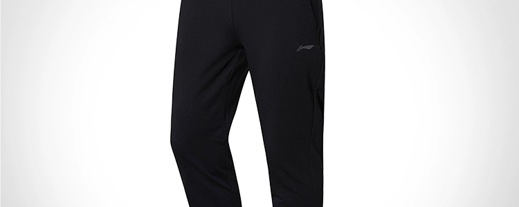 Li Ning Wei quần nam mới đào tạo hàng loạt quần nam bằng phẳng đan quần bó sát AKLN241 quần short thể thao