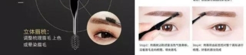 Cbb chính hãng ZUZU hai màu không khí đệm nhuộm lông mày bột lông mày bột bút chì lông mày không thấm nước bền không thấm nước không dấu chì kẻ mày cho người mới bắt đầu