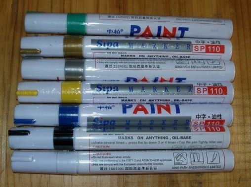 Paint pen paint pen graffiti pen tyre pen