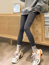 Shark Skin Beating Underpants Women Spring Outwear Plus Suede Tight Elastic Slim Leg 90% Pants Sports Barbie Shark Pants