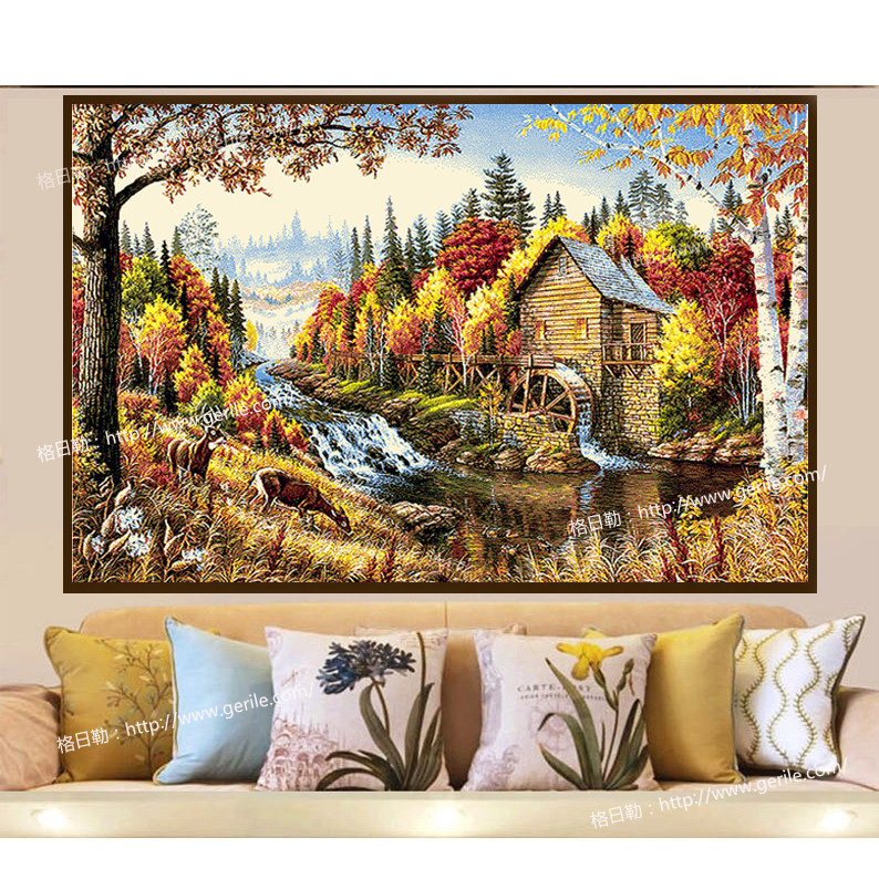 New Mongolia Pure wool Turkish style Decorative Tapestry Tapestry Wall Blanket Living Room Bookroom Bedroom Solid Painted Wall Blanket