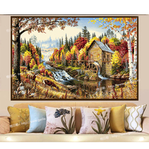 New Mongolia Pure wool Turkish style Decorative Tapestry Tapestry Wall Blanket Living Room Bookroom Bedroom Solid Painted Wall Blanket