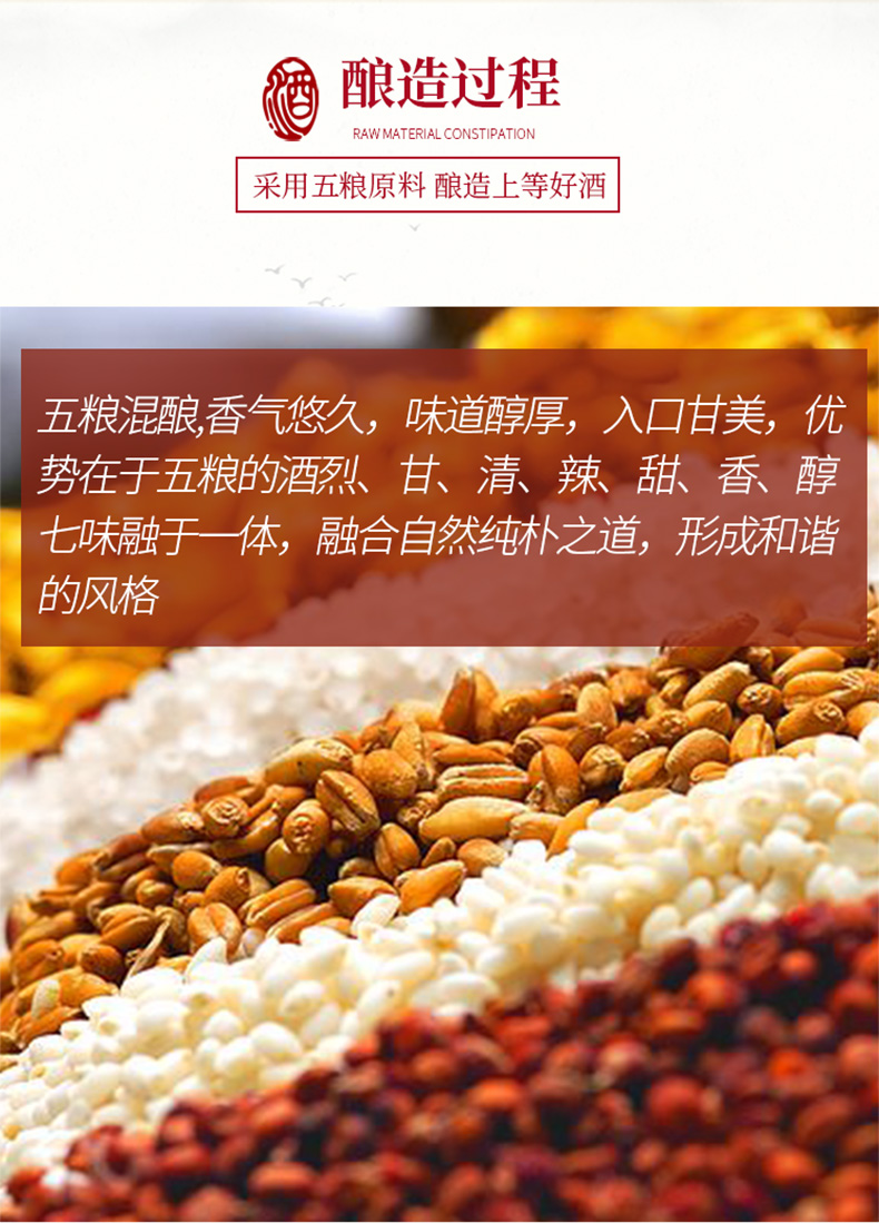 天下酒仓 典藏 52度白酒 500ml*6瓶礼盒装 图5