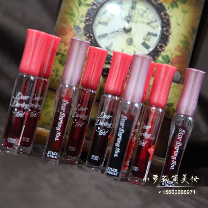 Hàn Quốc Etude House Môi Liquid Intimate Lip Gloss Lasting Moisturising No Decolorization Lip Gloss Lip Glaze 	son bóng l.a color	