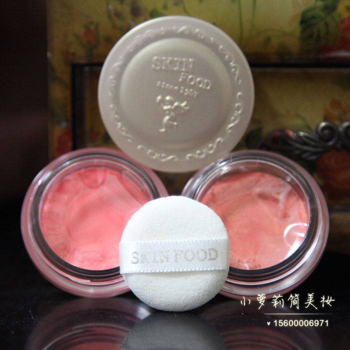 Thực phẩm dành cho da Hàn Quốc nghĩ rằng nước hoa hồng có hương thơm của nước hoa hồng mini kem má hồng cam đỏ hồng má hồng dạng kem 3ce